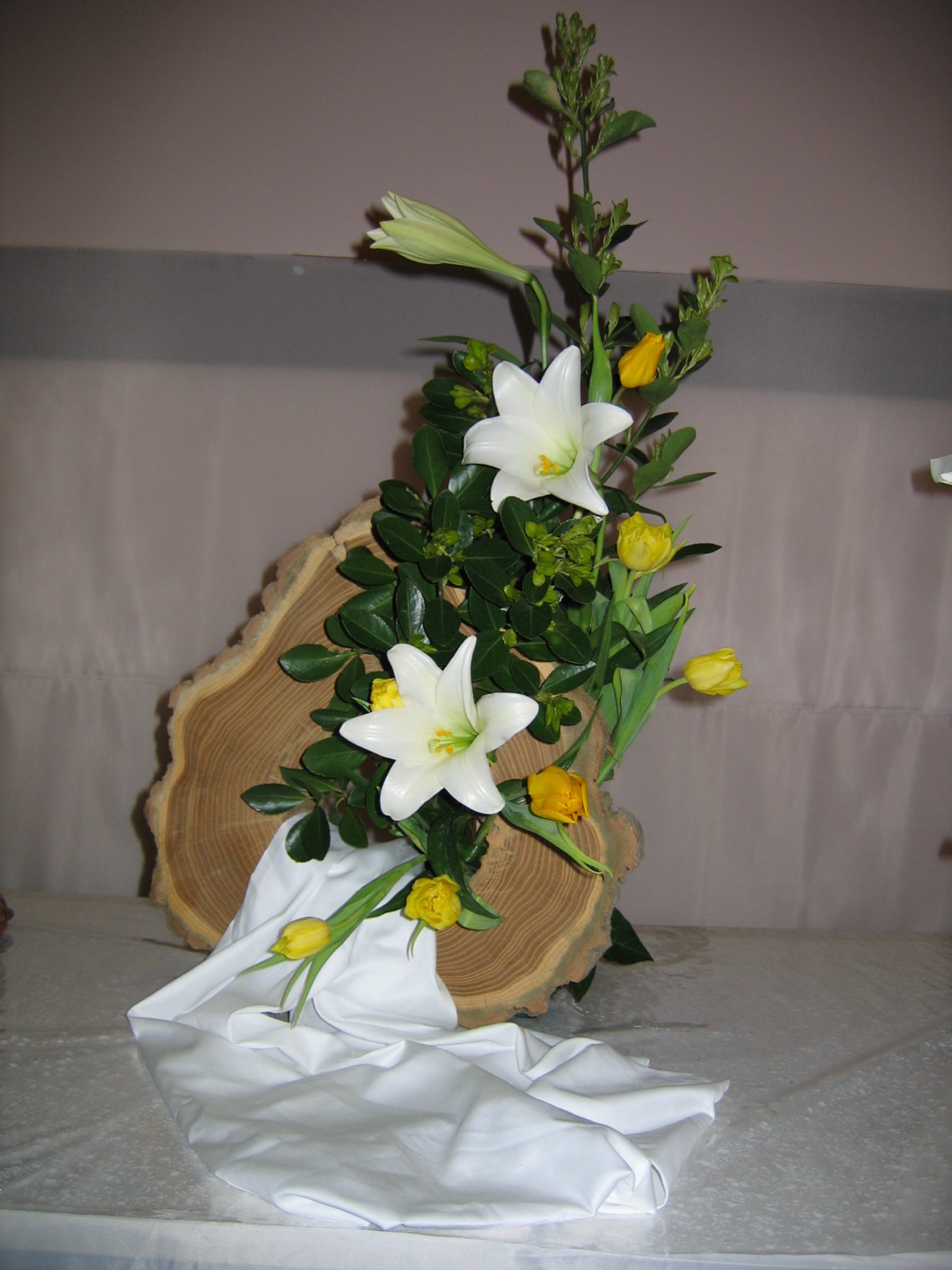 Formation d'art floral en liturgie