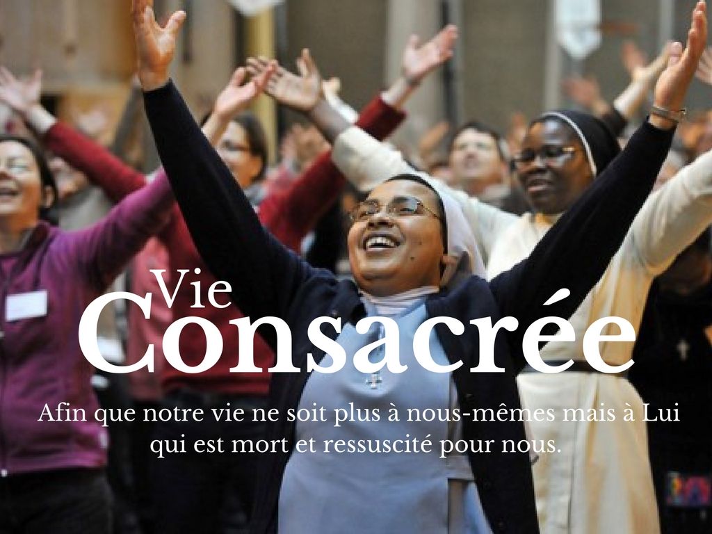 Journée de la vie consacrée le 2 février - Célébration à la Cathédrale ND de Créteil