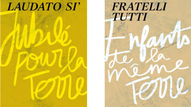 Proposition de bannières Laudato si' & Fratelli Tutti pour les paroisses, les communautés et les mouvements