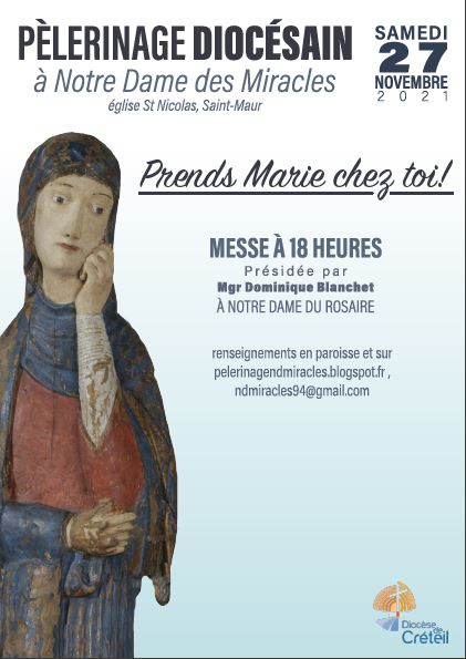 Pèlerinage diocésain à Notre Dame des Miracles (St-Maur)