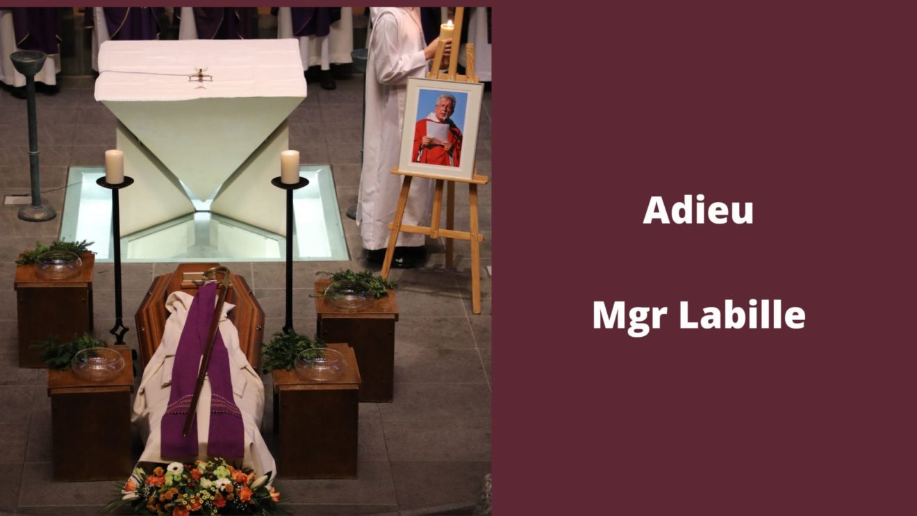 A Dieu Mgr Daniel Labille - Retour en images sur la célébration des obsèques et témoignages