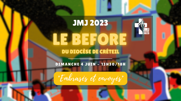 Le 4 juin 2023 : RDV pour le before diocésain des JMJ !