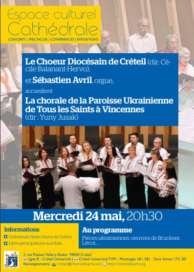 Chorale de la paroisse ukrainienne de Vincennes et choeur diocésain de Créteil