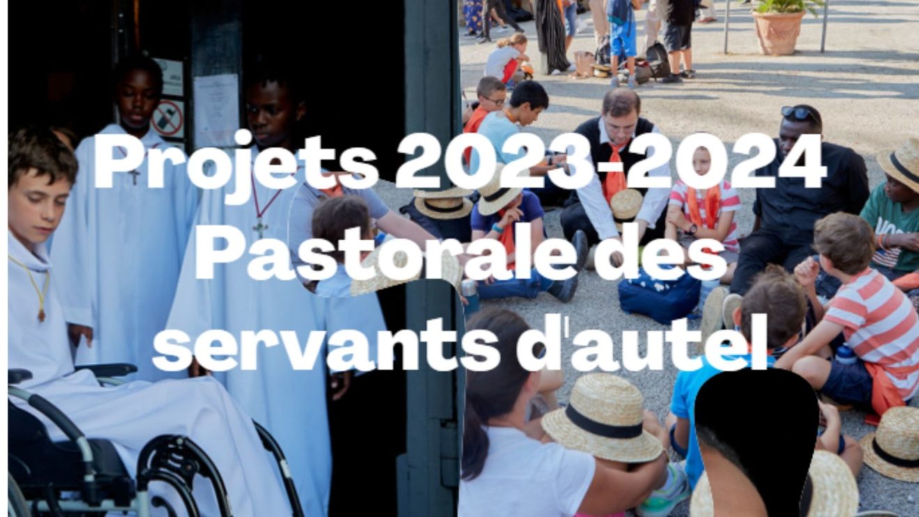 Programme de rencontres et formations diocésaines 2023-2024 des servants d'autel