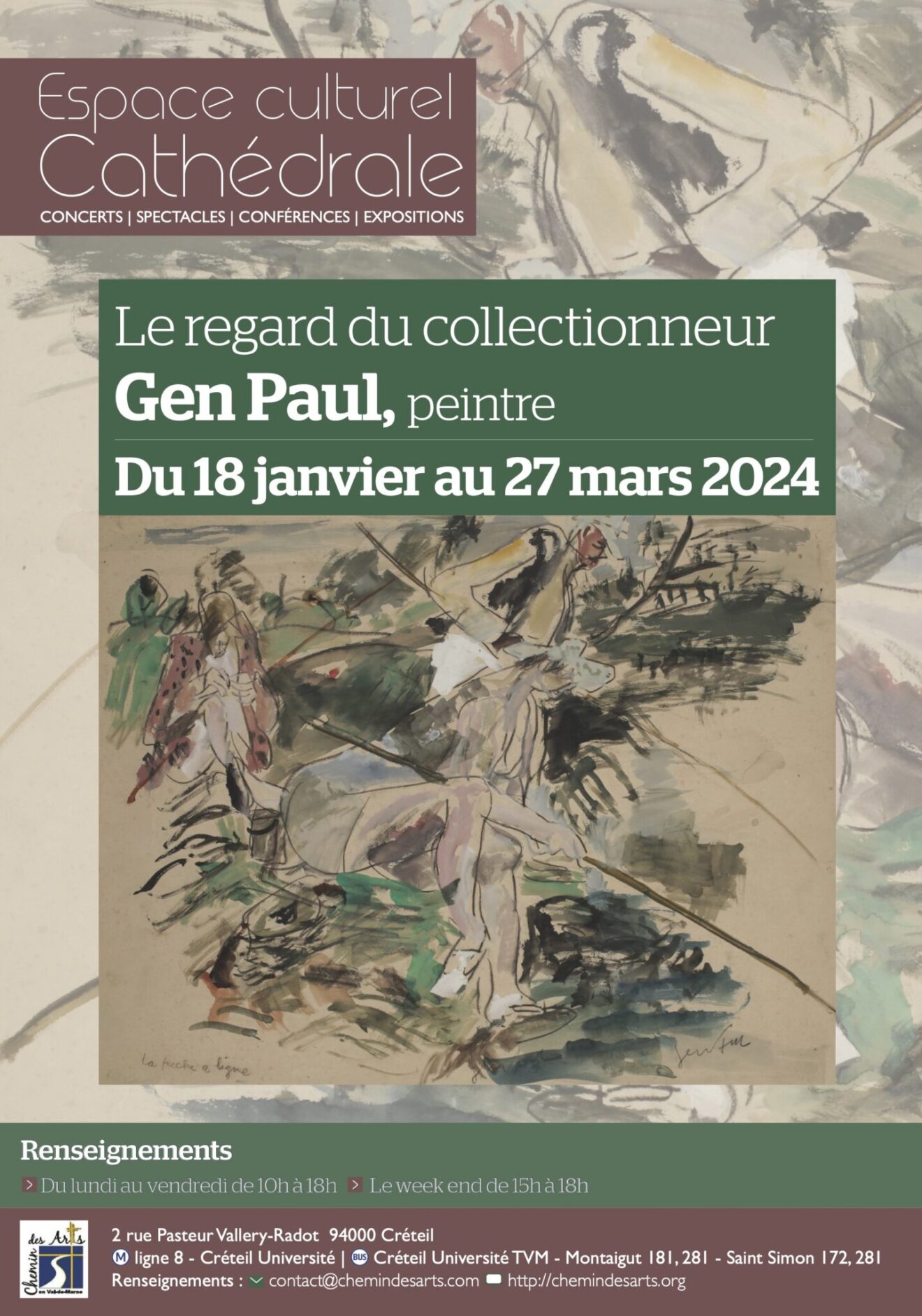 2024-01-17-affiche-A3-Le regard du collectionneur- Gen-Paul-trait de coupe-HDEF