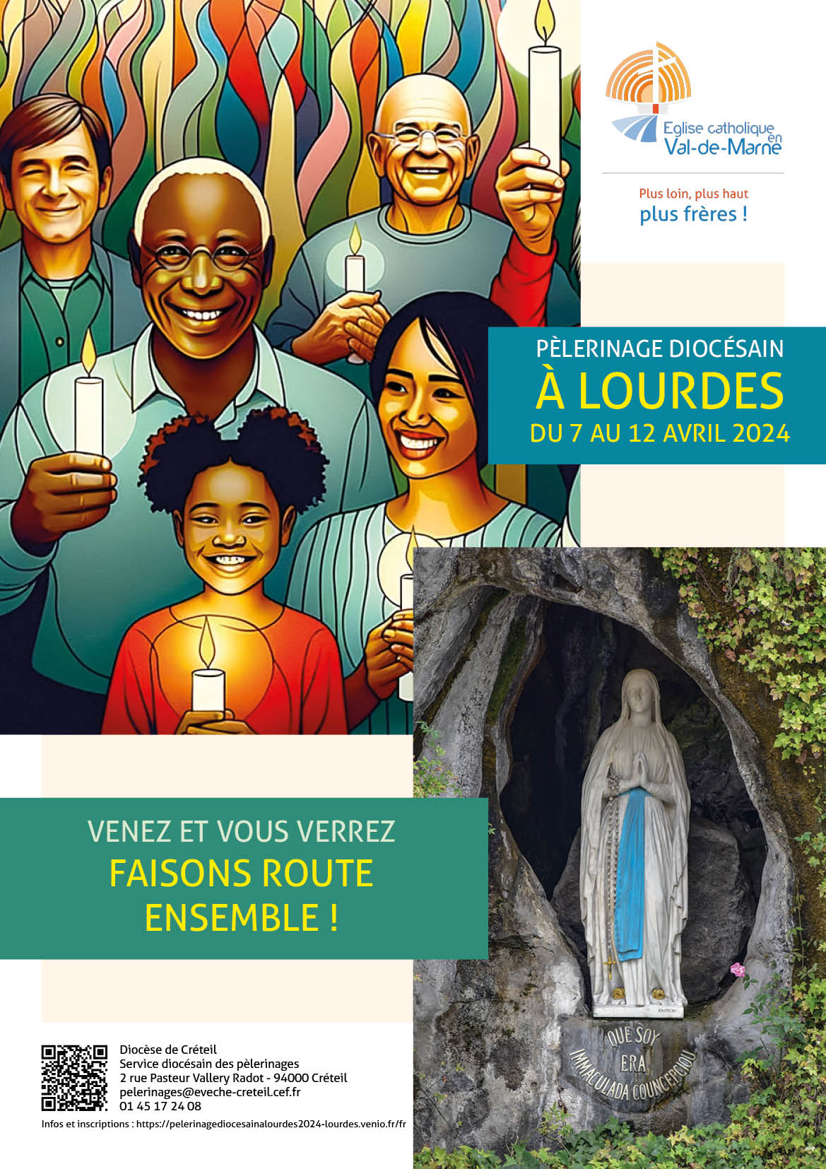 Affiche Lourdes 2024 V2
